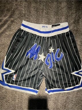 Just Don Orlando Magic throwback shorts